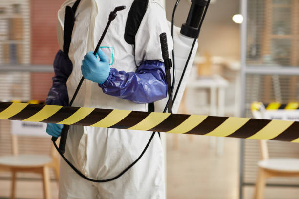 Professional Sewage Cleanup technician working in Leary, GA